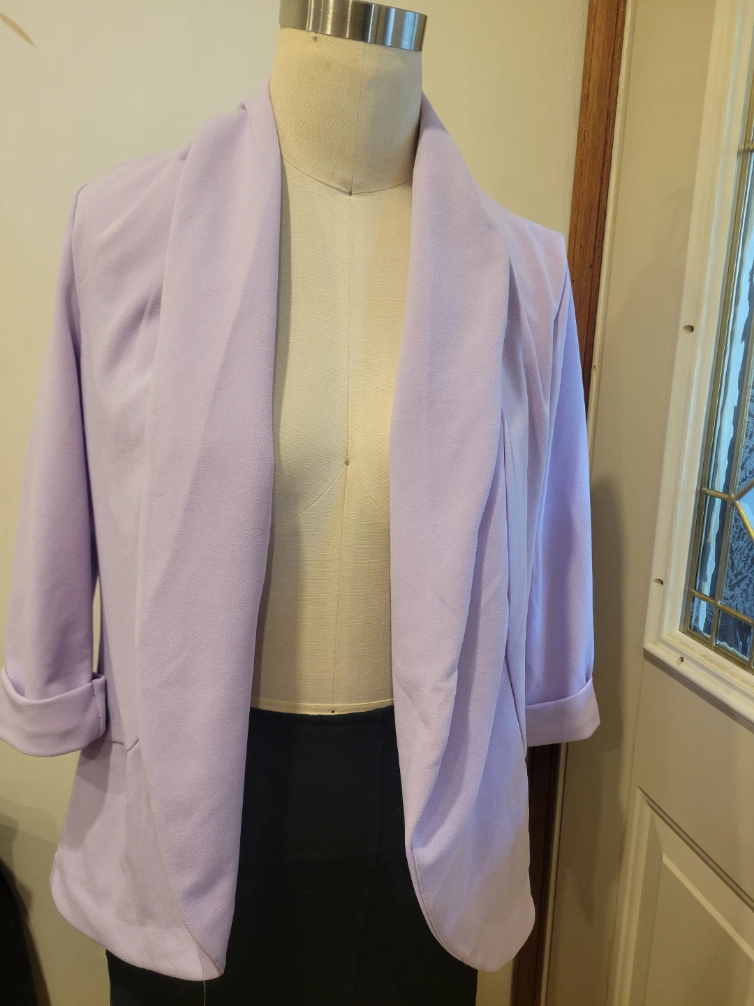 Revamped Lavender Blazer - Size Medium