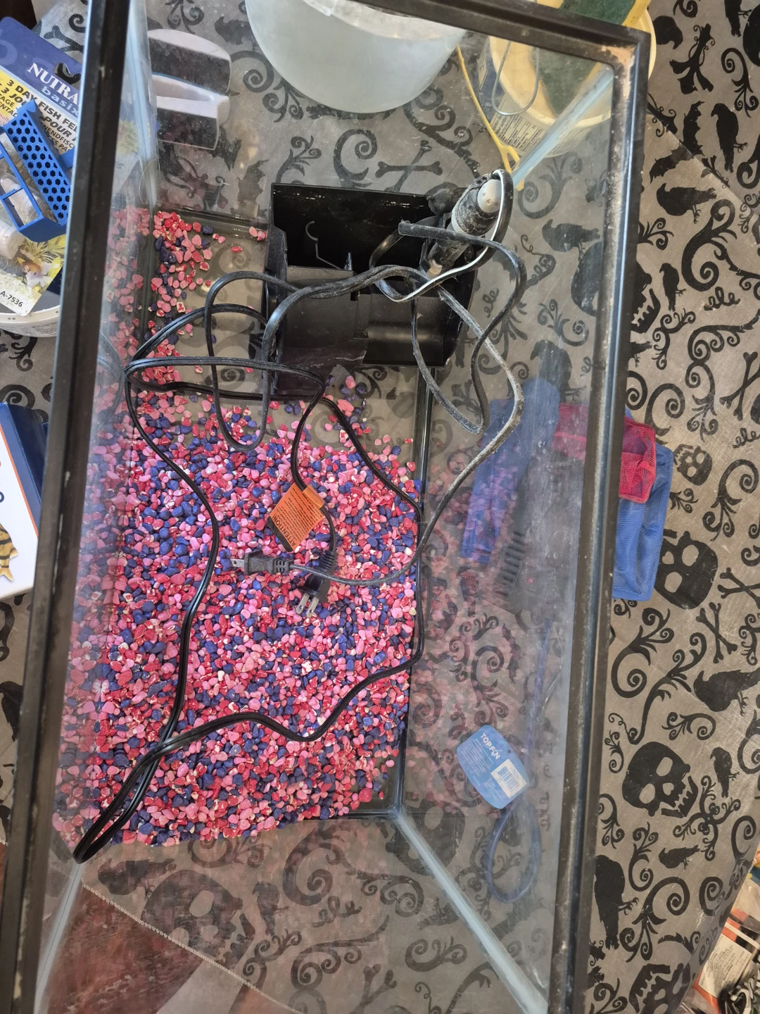 Fish tank with accessories - photo 2
