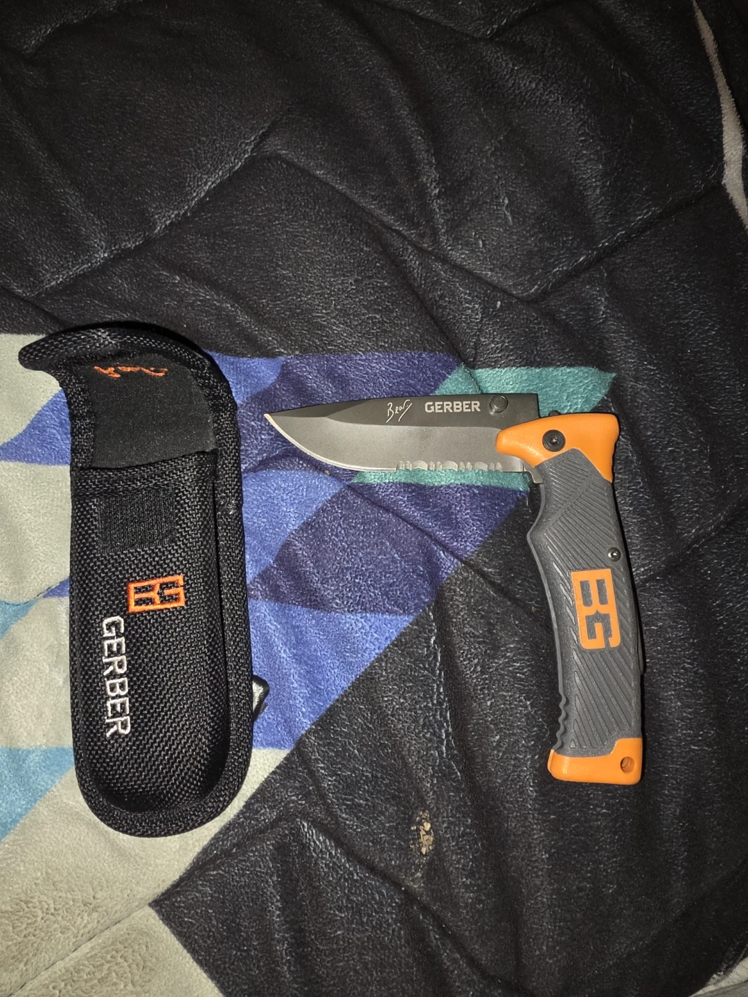 Gerber Bear Grylls Folding Knife with Sheath - photo 3