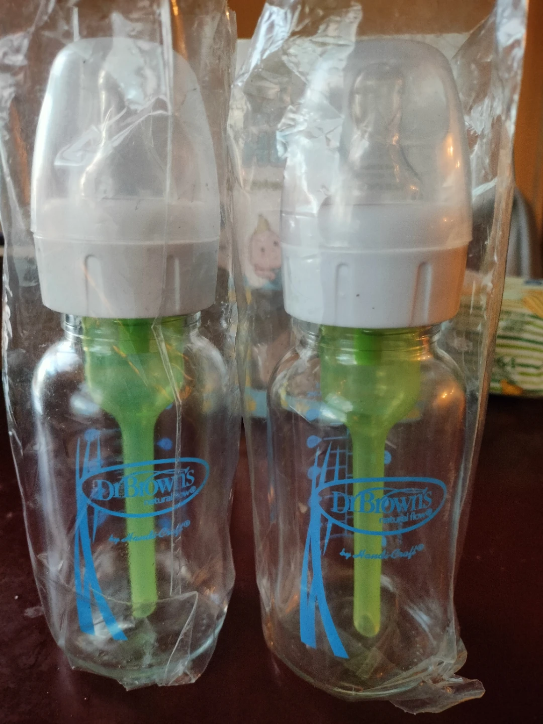Dr. Brown’s Baby Glass Bottles 🍼120 ml