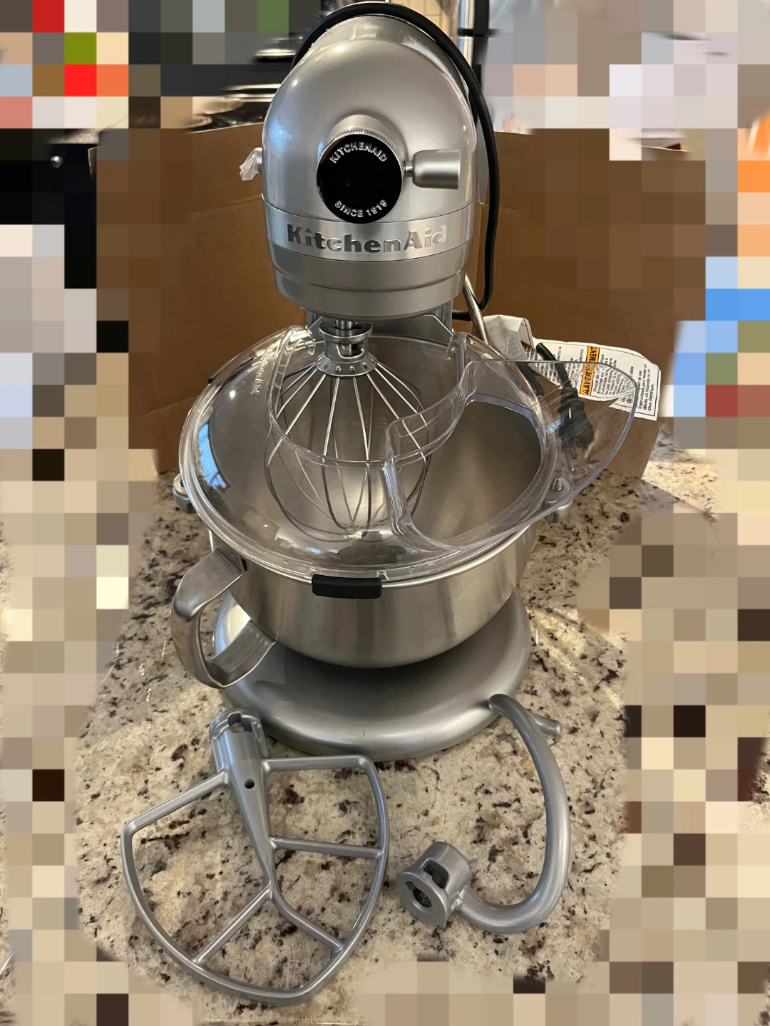 KitchenA 6 Qt Bowl-Lift Stand Mixer– Excellent Condition