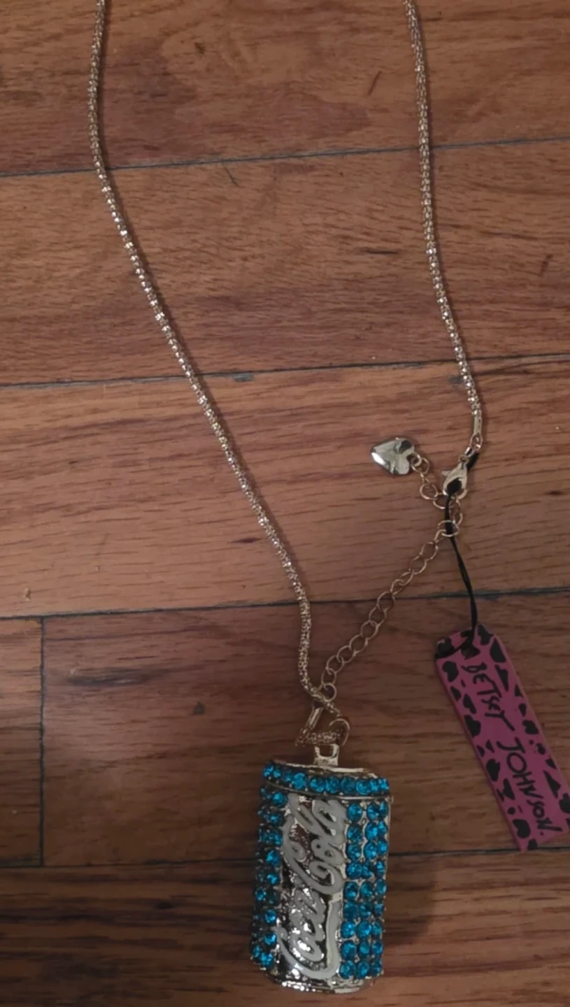 Betsey Johnson Coca-Cola Can Necklace - photo 2