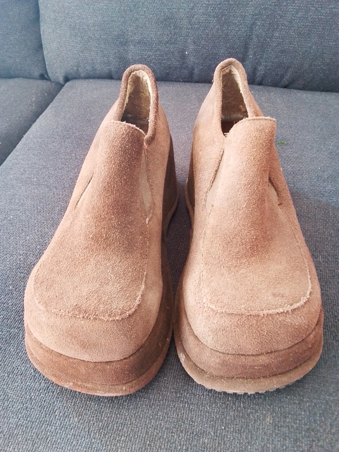 Le Château Suede Platform Shoes