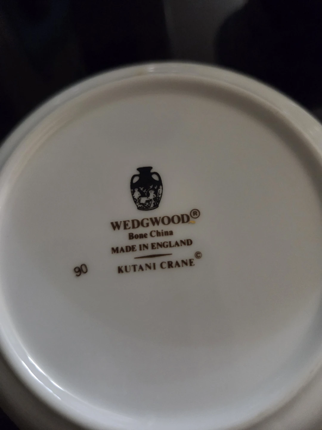 VINTAGE WEDGWOOD KUTANI CRANE  BONE CHINA SET - photo 5
