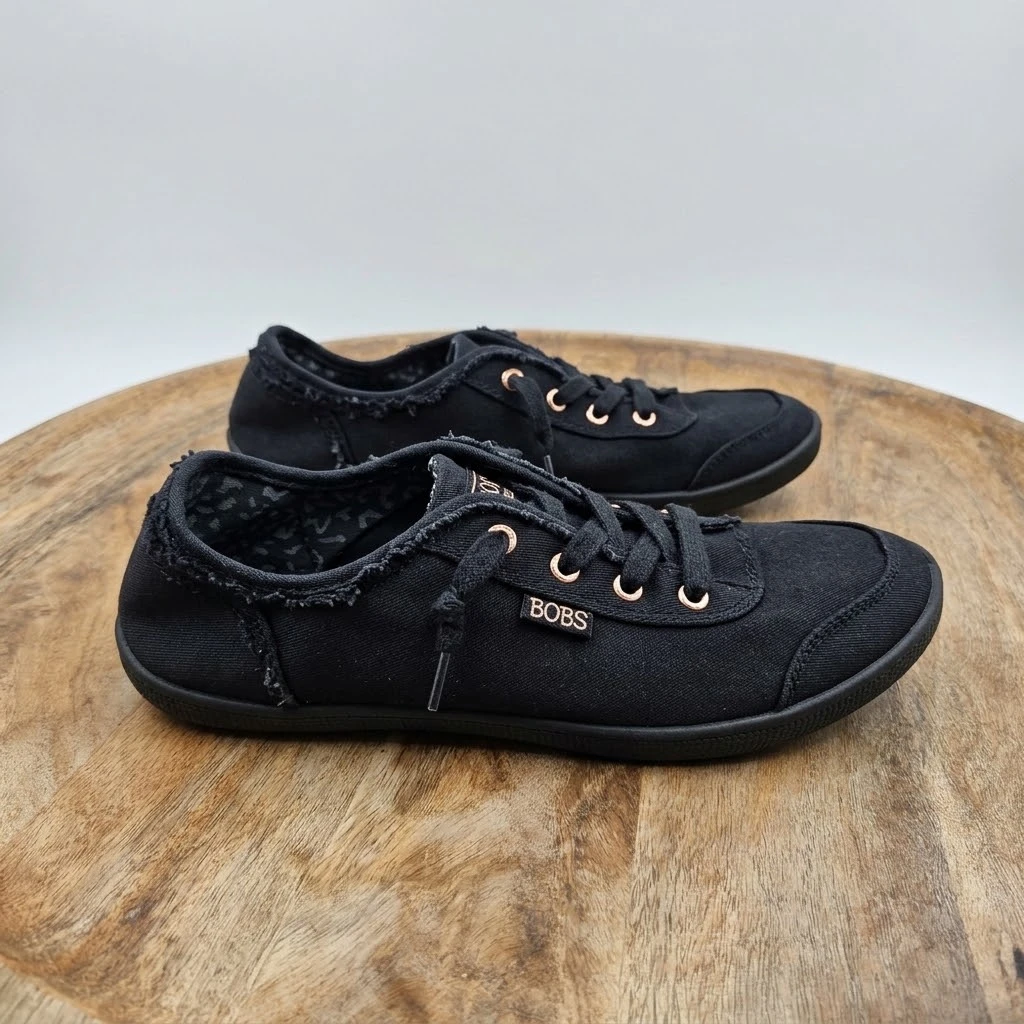 BOBS from Skechers Women's Shoes - Black, Size 7.5
