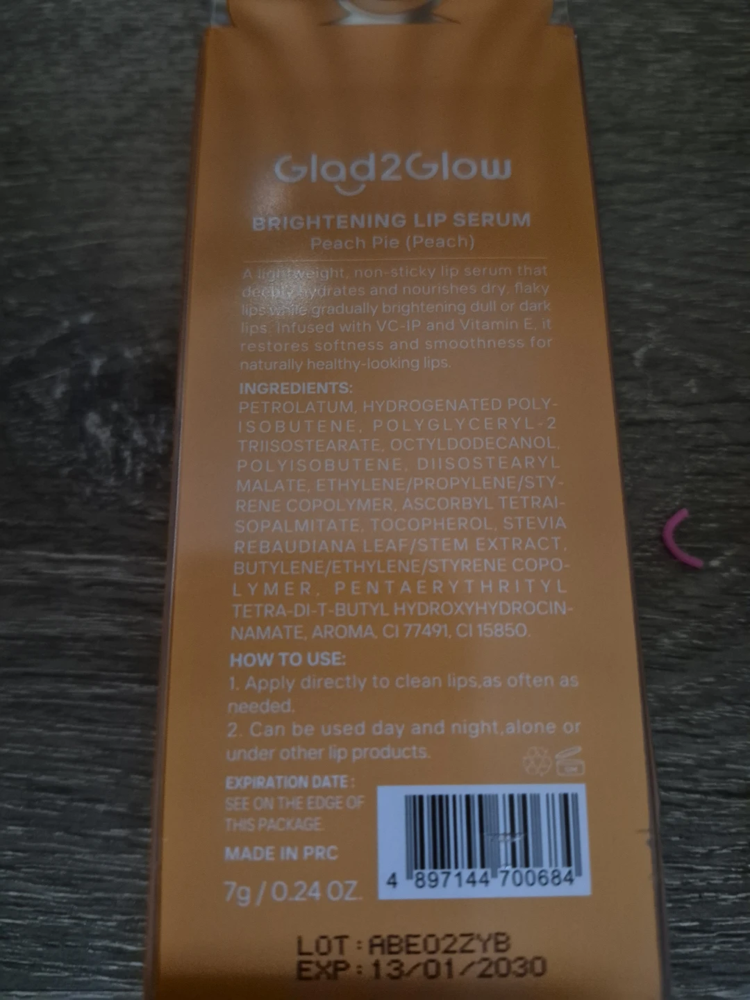 Lip gloss (peach pie) - photo 2