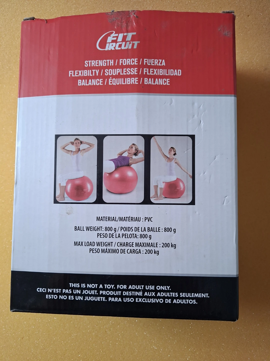 Fit Circuit Exercise Ball 65cm - photo 2