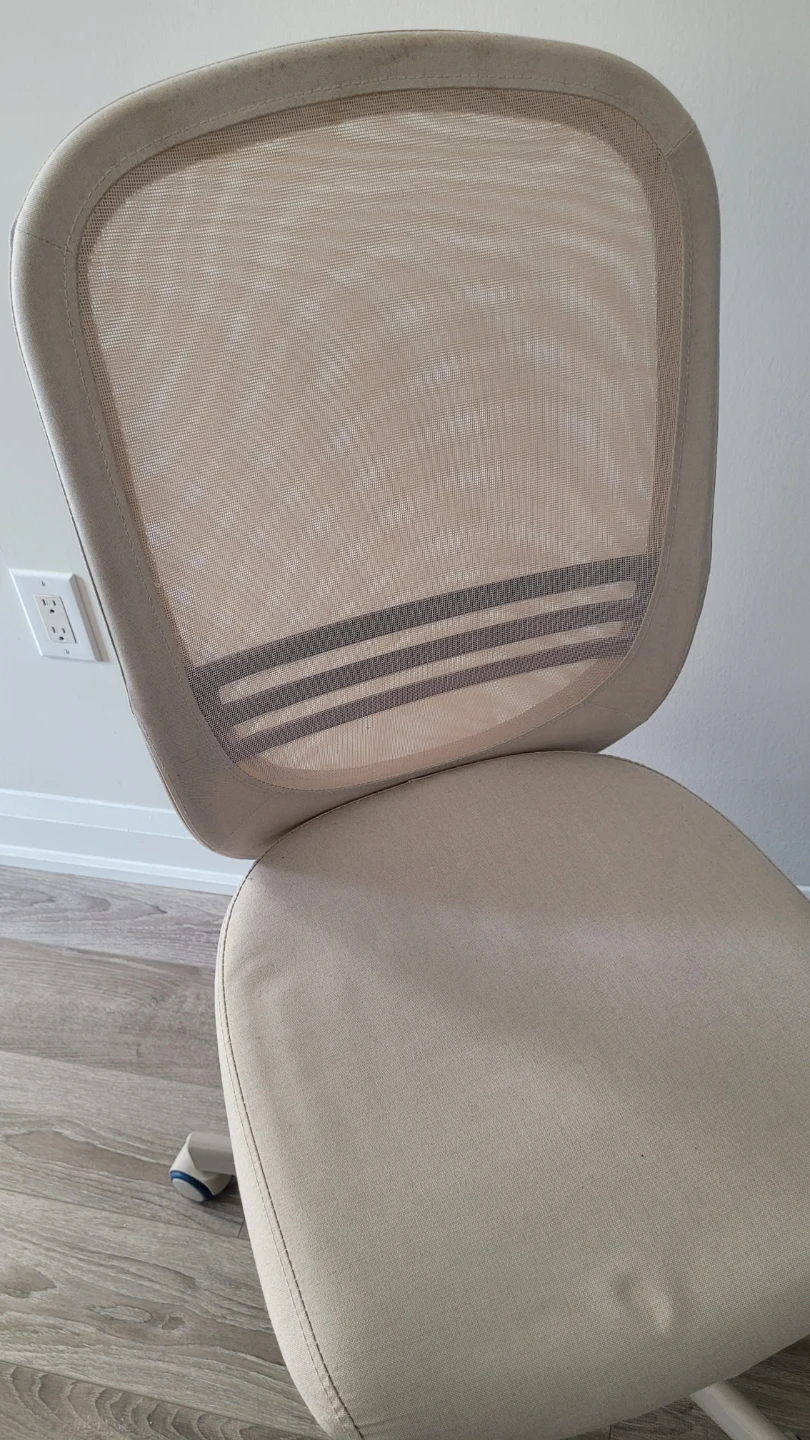 (Free) Beige Mesh Office Chair - photo 2
