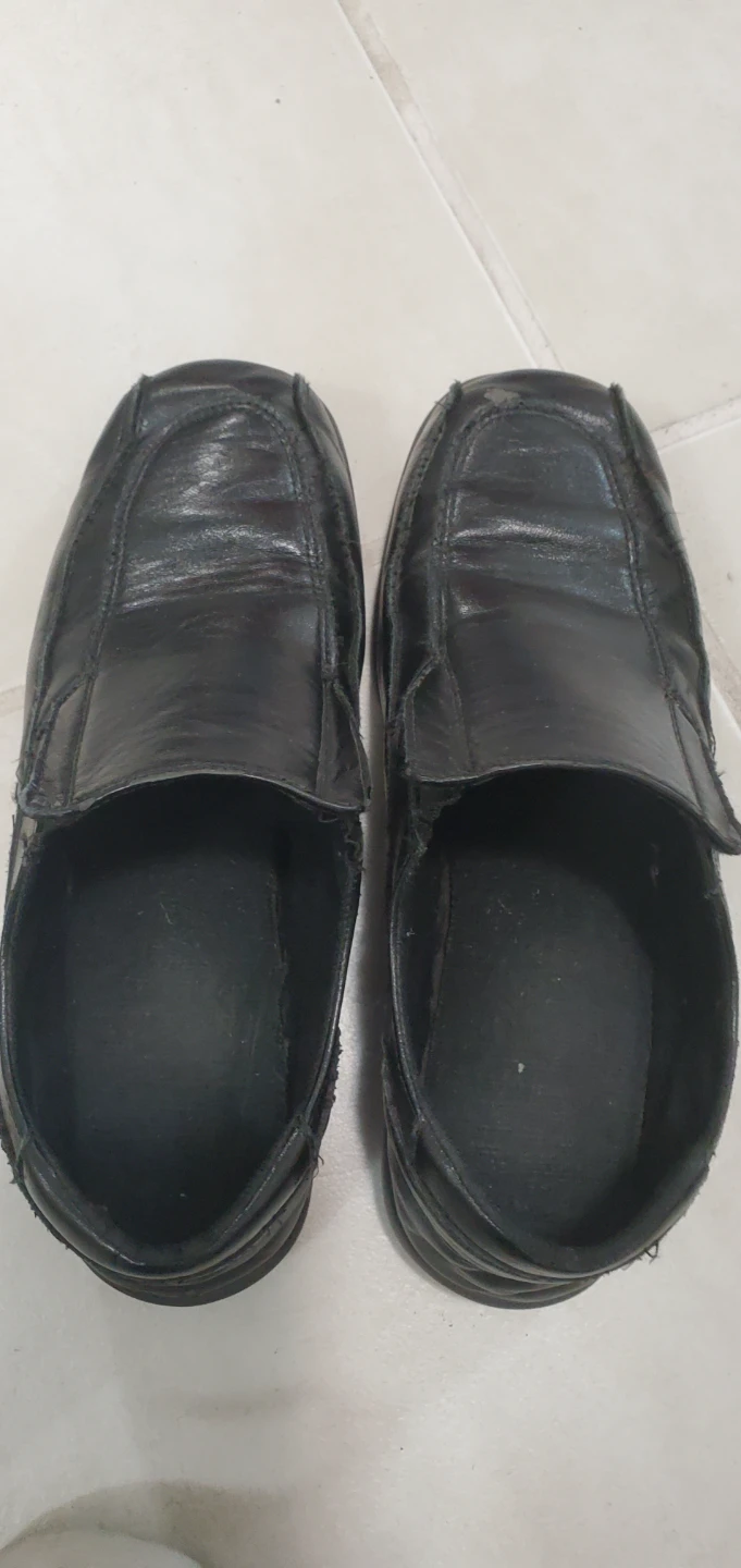 Black Slip-on Dress Shoes