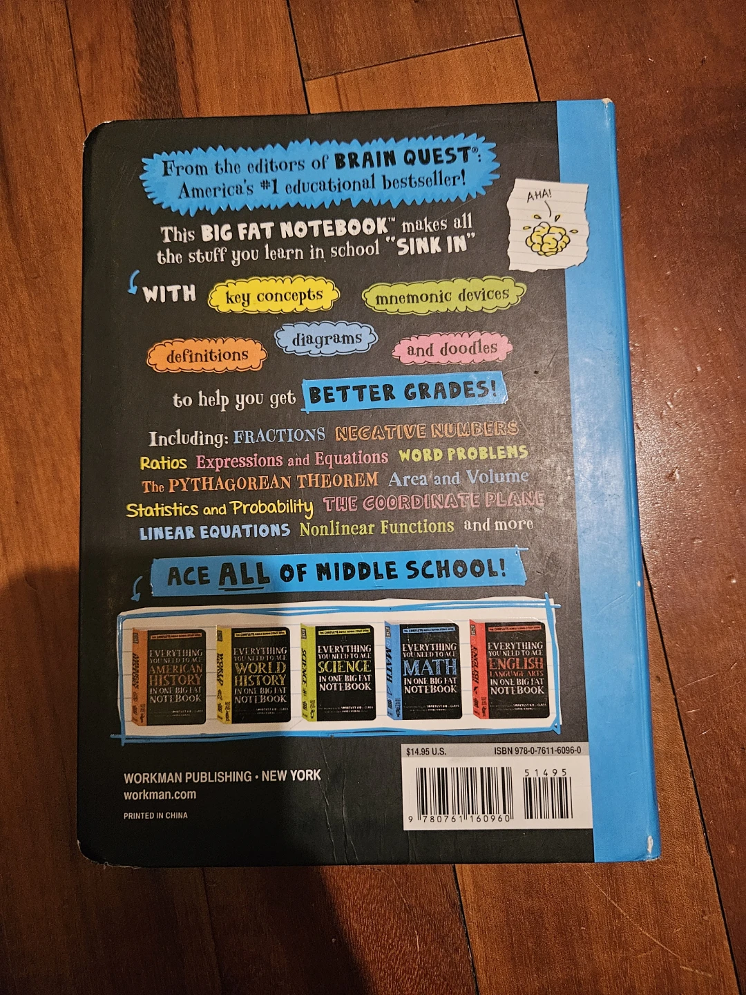Everything You Need to Ace Math Big Fat Notebook - photo 2