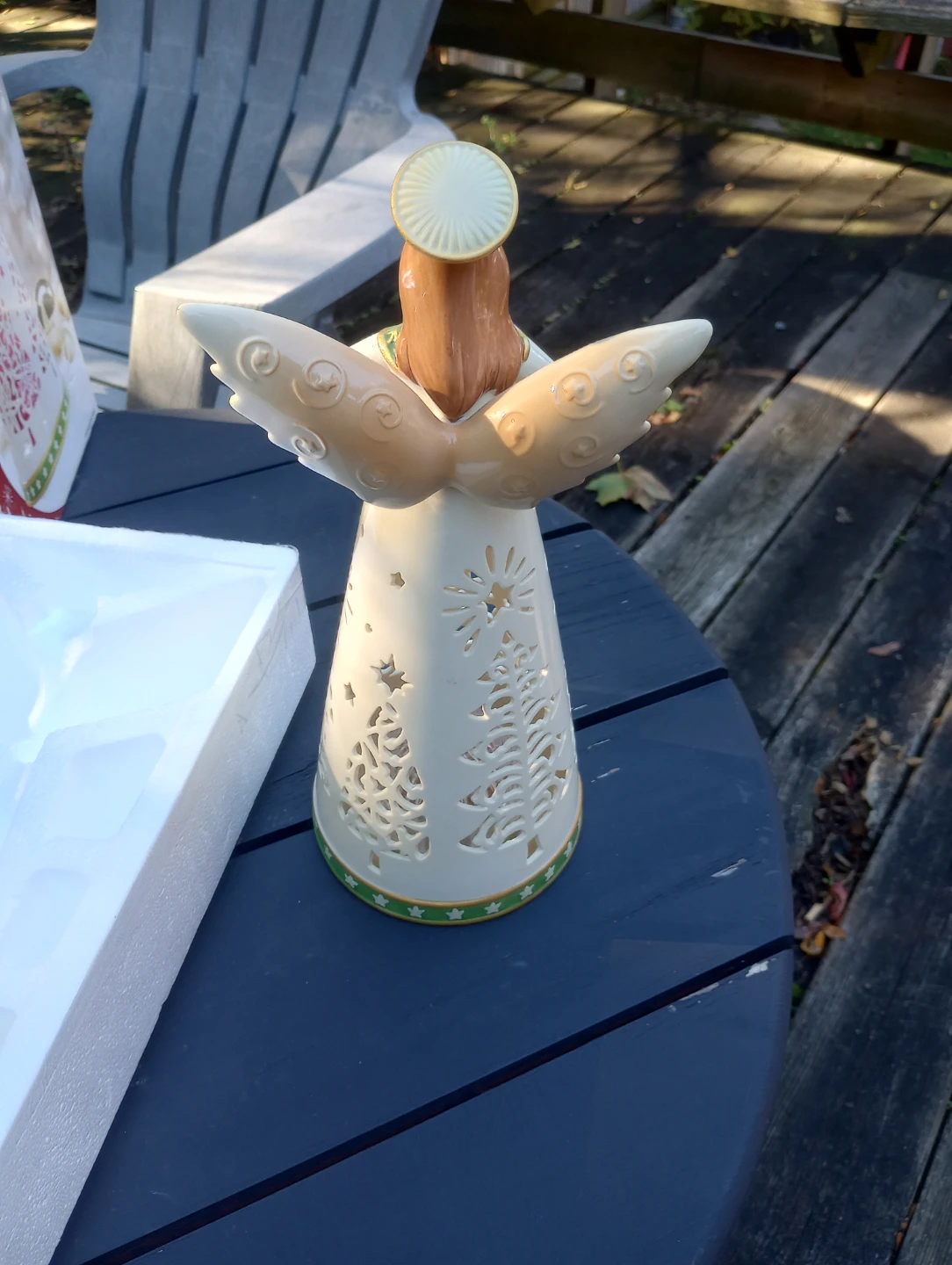 Vintage Light Up Christmas Angel - photo 2