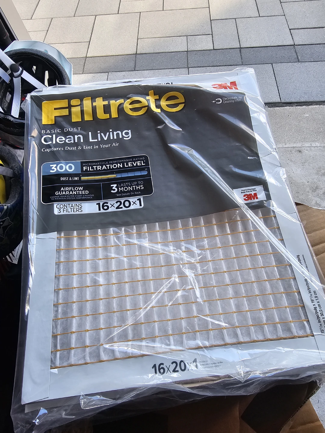 3M Filtrete Basic Dust Air Filters 16x20x1 (3packs)