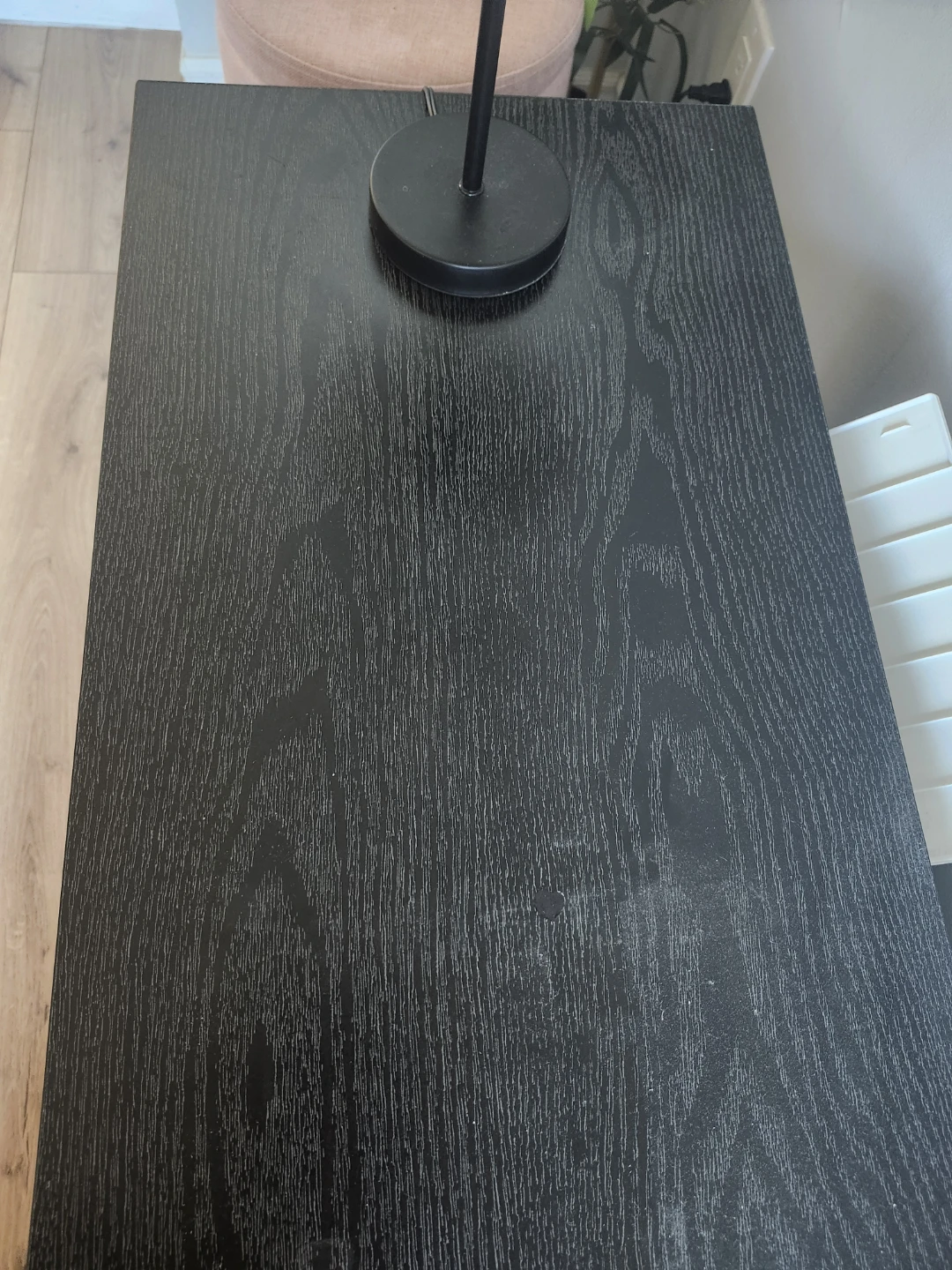 Black TV Console Table - photo 3