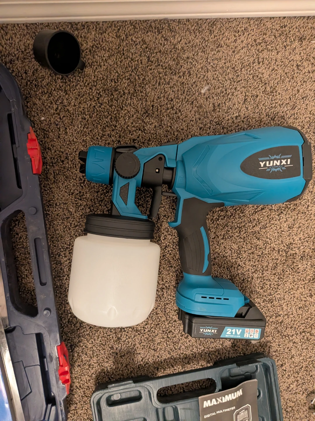 YUNXI 21V Cordless Paint Sprayer