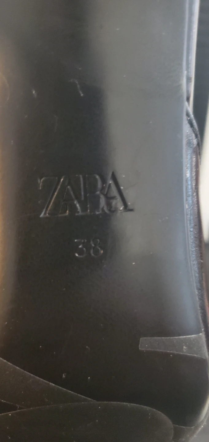 Zara Black Pointed Mules - photo 4