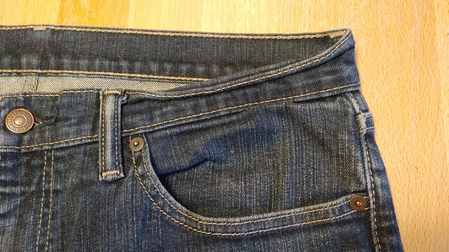 Men's Levi's 511 Blue Jeans - photo 4