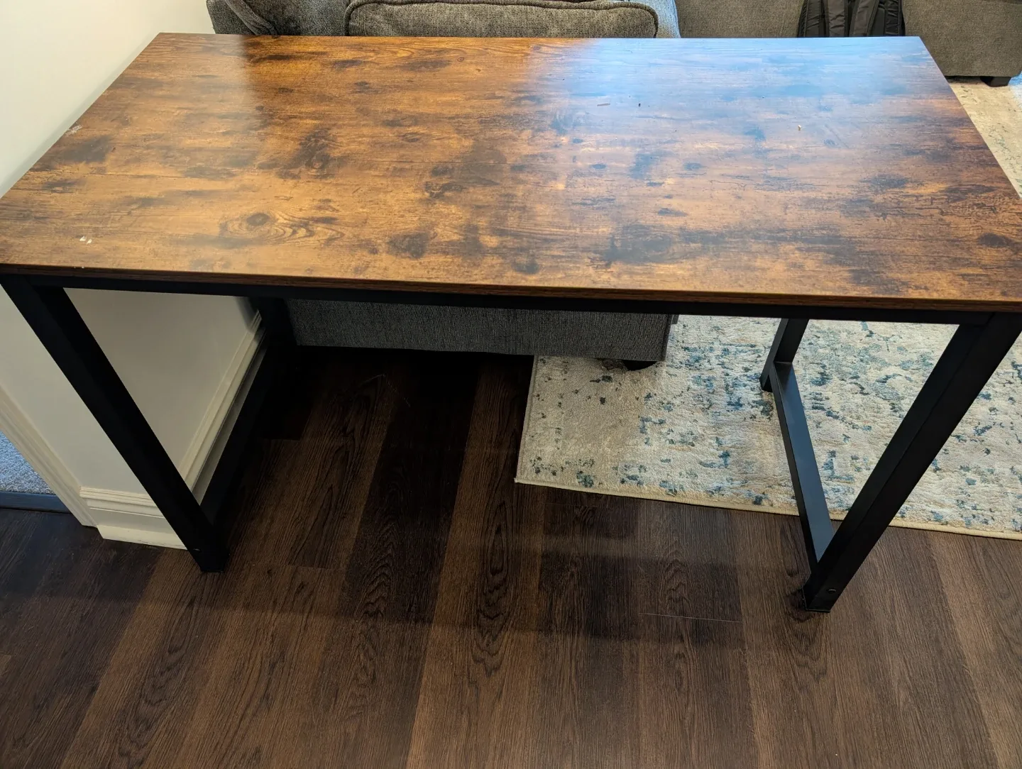 Rustic Industrial Writing Desk