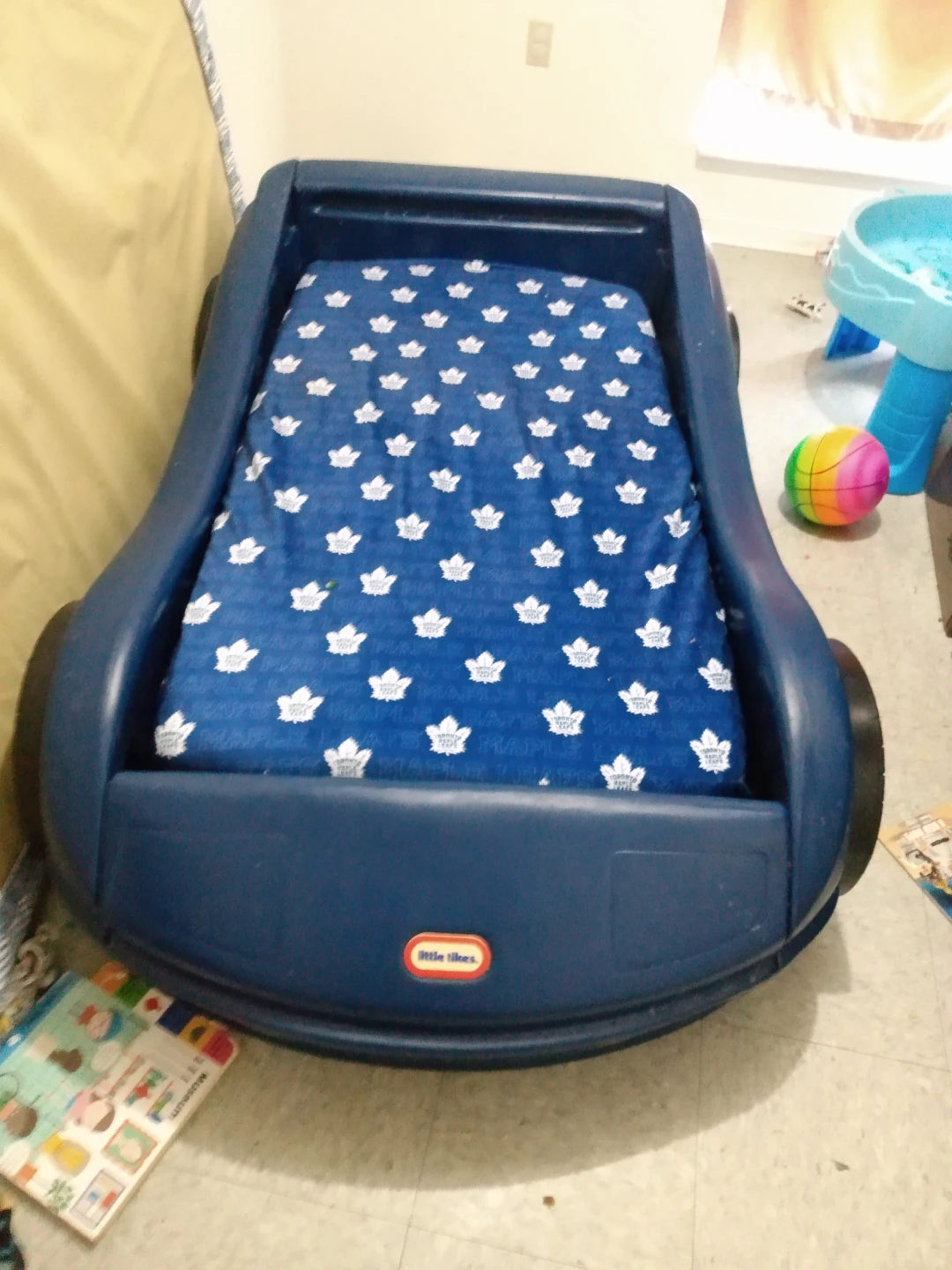Little Tikes Blue Car Bed - photo 3