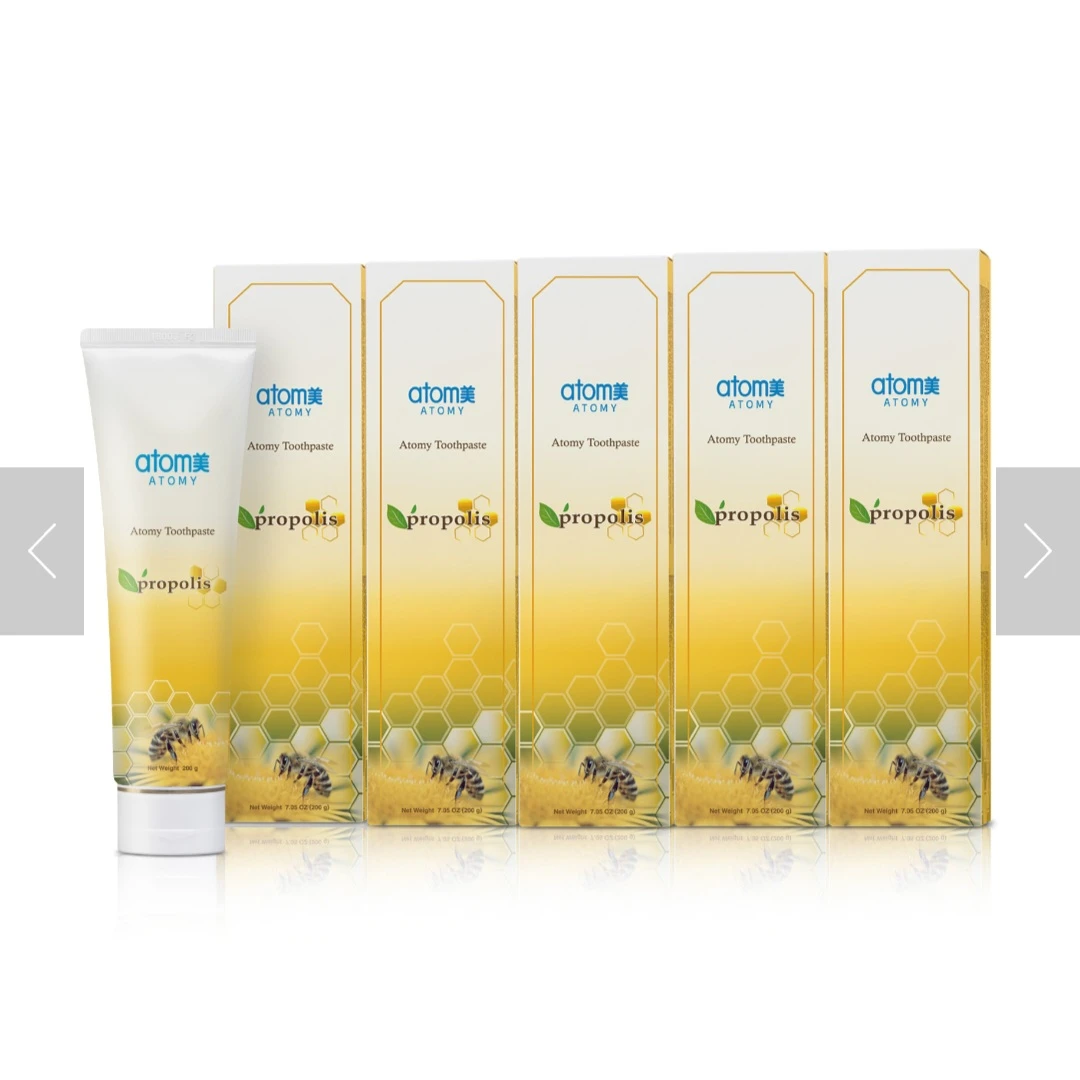 Atomy Propolis Toothpaste 200g×5tubes - photo 2