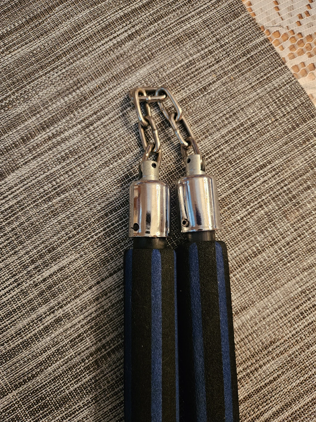 Foam Nunchucks - Black and Blue - photo 3