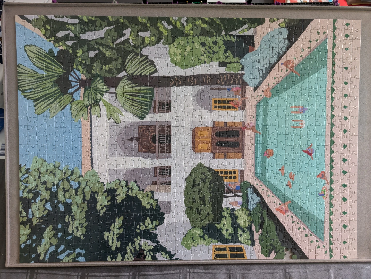 Excellent condition 1000 piece puzzle - photo 2