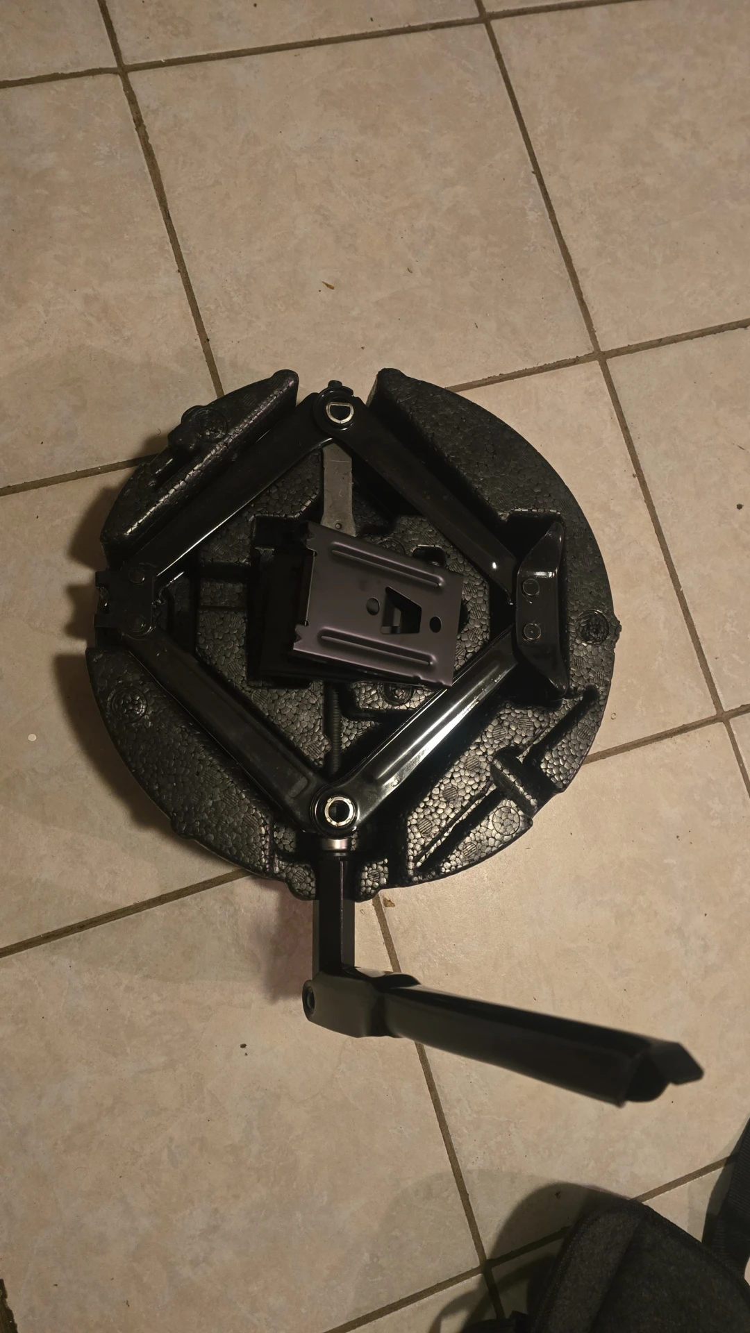 Automotive Scissor Jack and Tool Kit