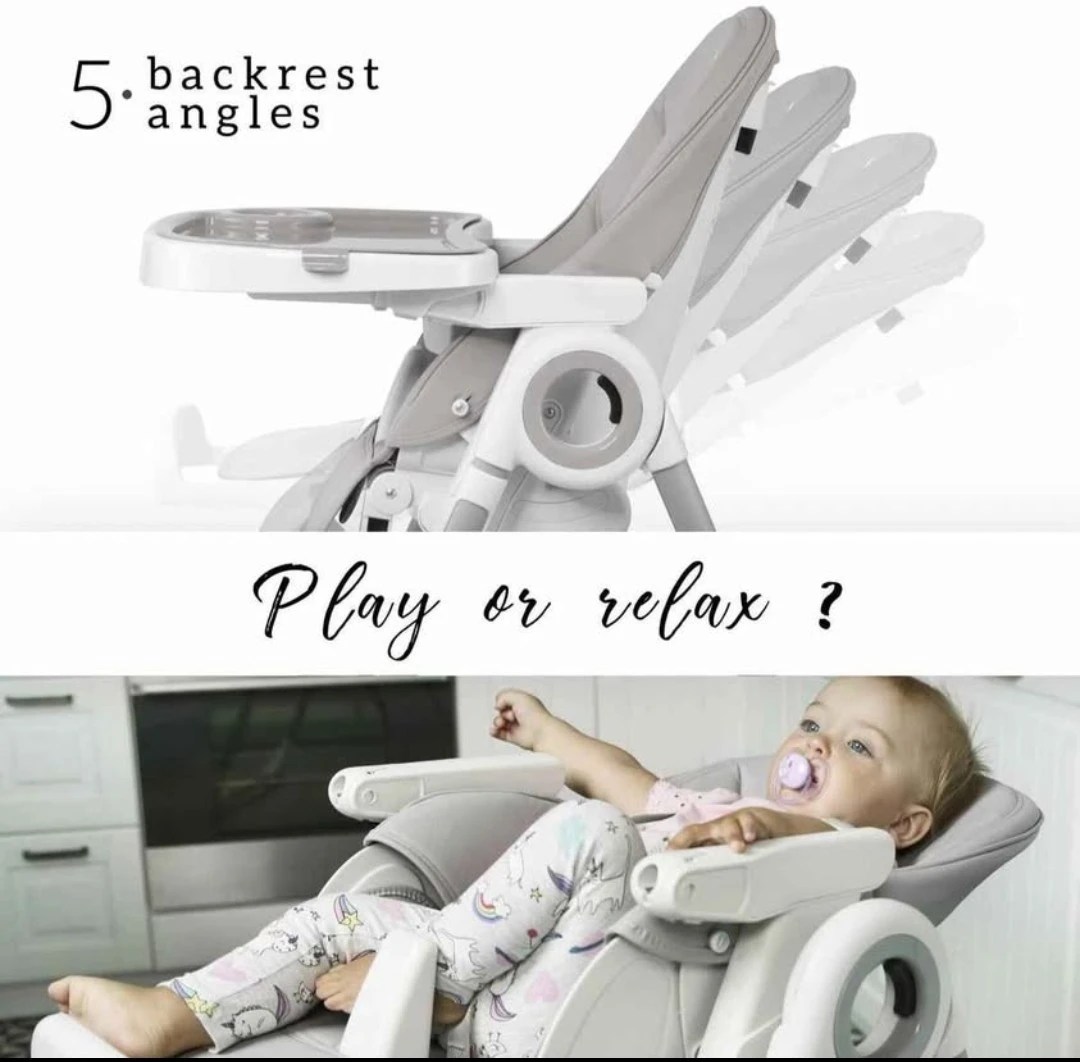 BNIB Sweety Fox High Chair (Gray) - photo 5