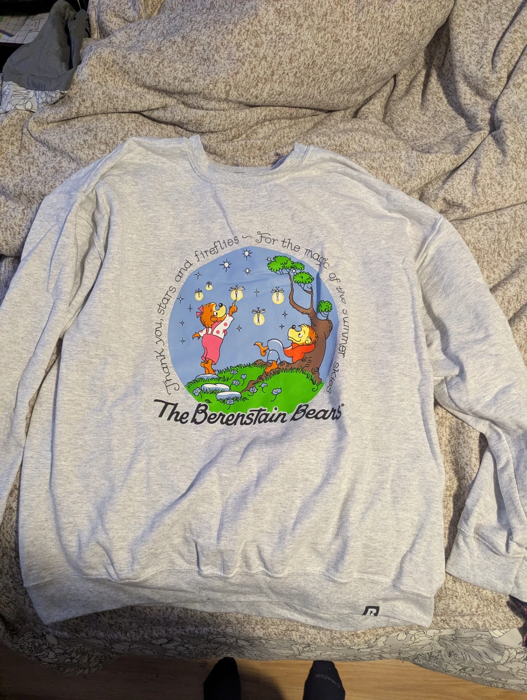 The Berenstain Bears Retrokid Crewneck Sweatshirt XL