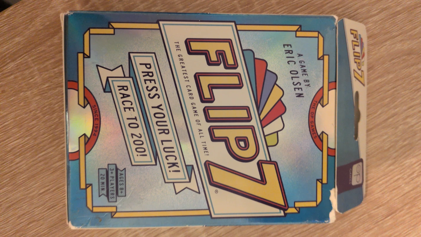 FLIP 7 Card Game by The Op Games