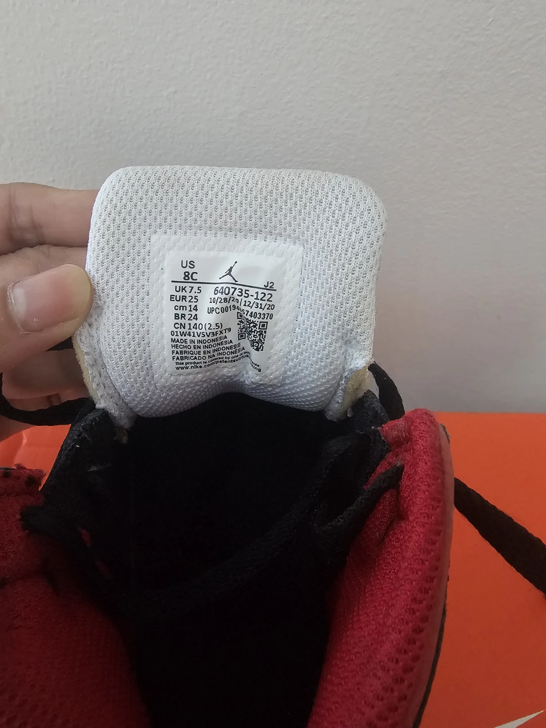 Nike Jordan 1 Mid Toddler Shoes Size 8C - photo 2