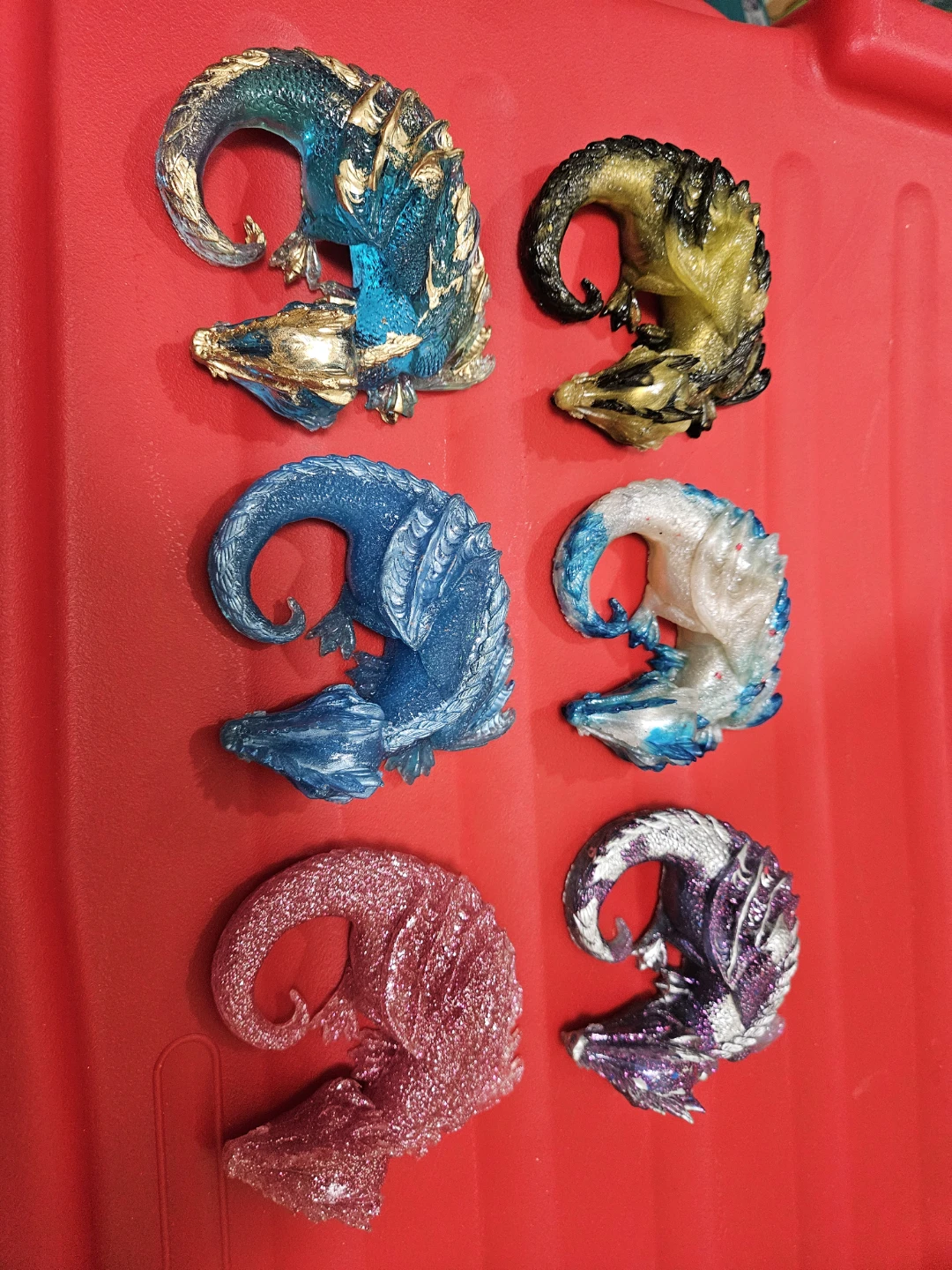 Sleeping Dragon Decor Epoxy Resin