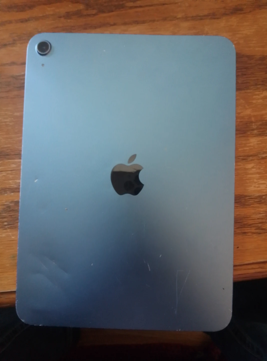 Apple iPad with cracked screen