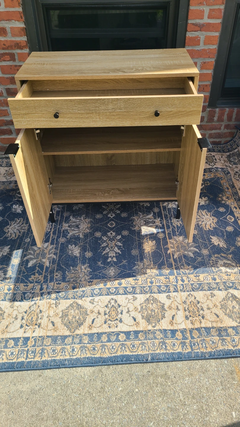 Modern Light Wood Storage Cabinet - photo 4