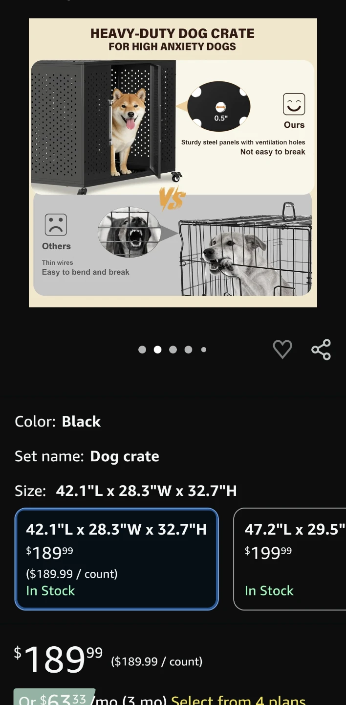Rexwelten Heavy Duty Dog Crate - photo 2