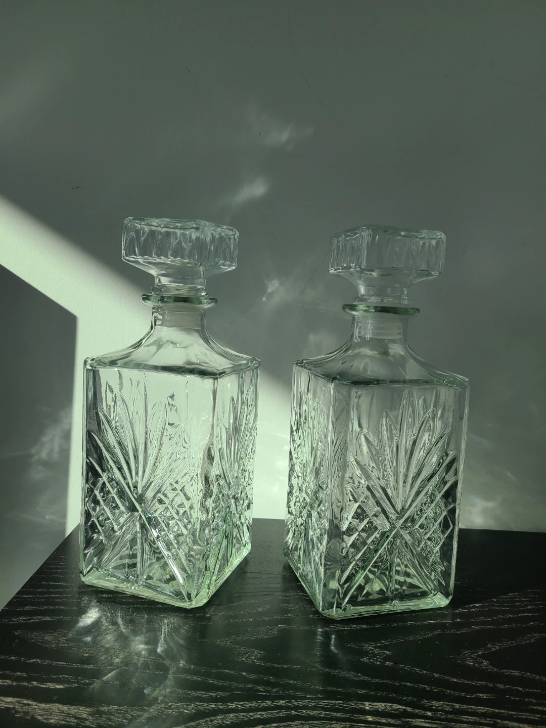 Cadamada Glass Whiskey Decanters - $10 per decanter