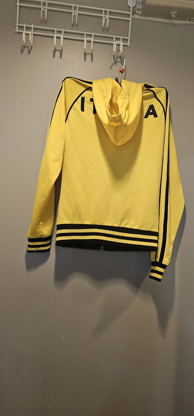 Italia Yellow Zip-Up Hoodie - photo 3