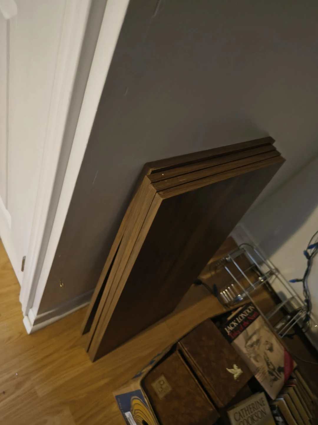 Vintage Media Cabinet with Storage - photo 2