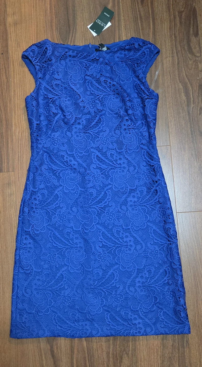 Lauren Ralph Lauren Royal Blue Lace Dress - photo 2