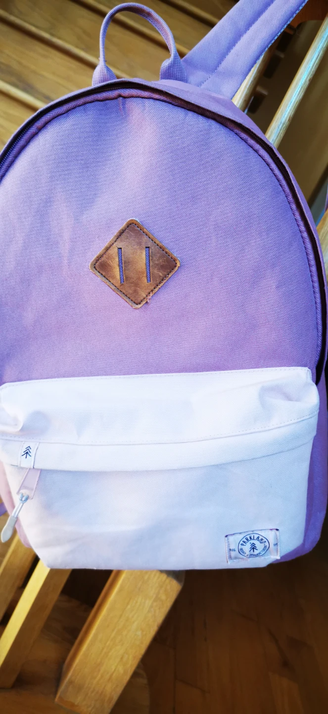 Parkland Backpack Mauve and Pink