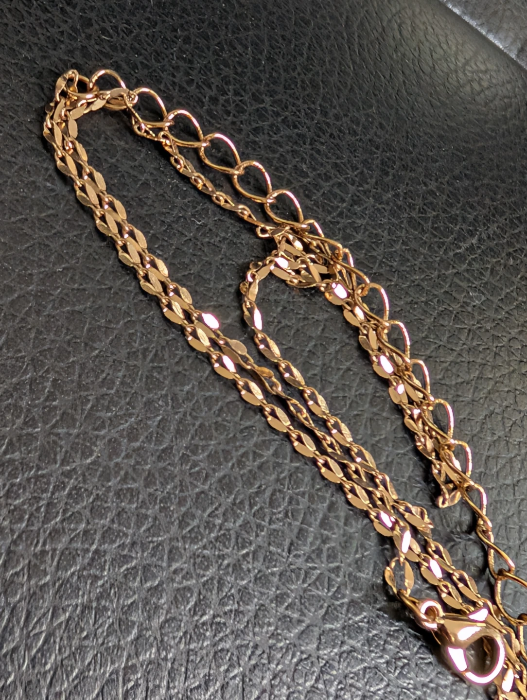 Zara gold-tone link chain necklace - photo 2