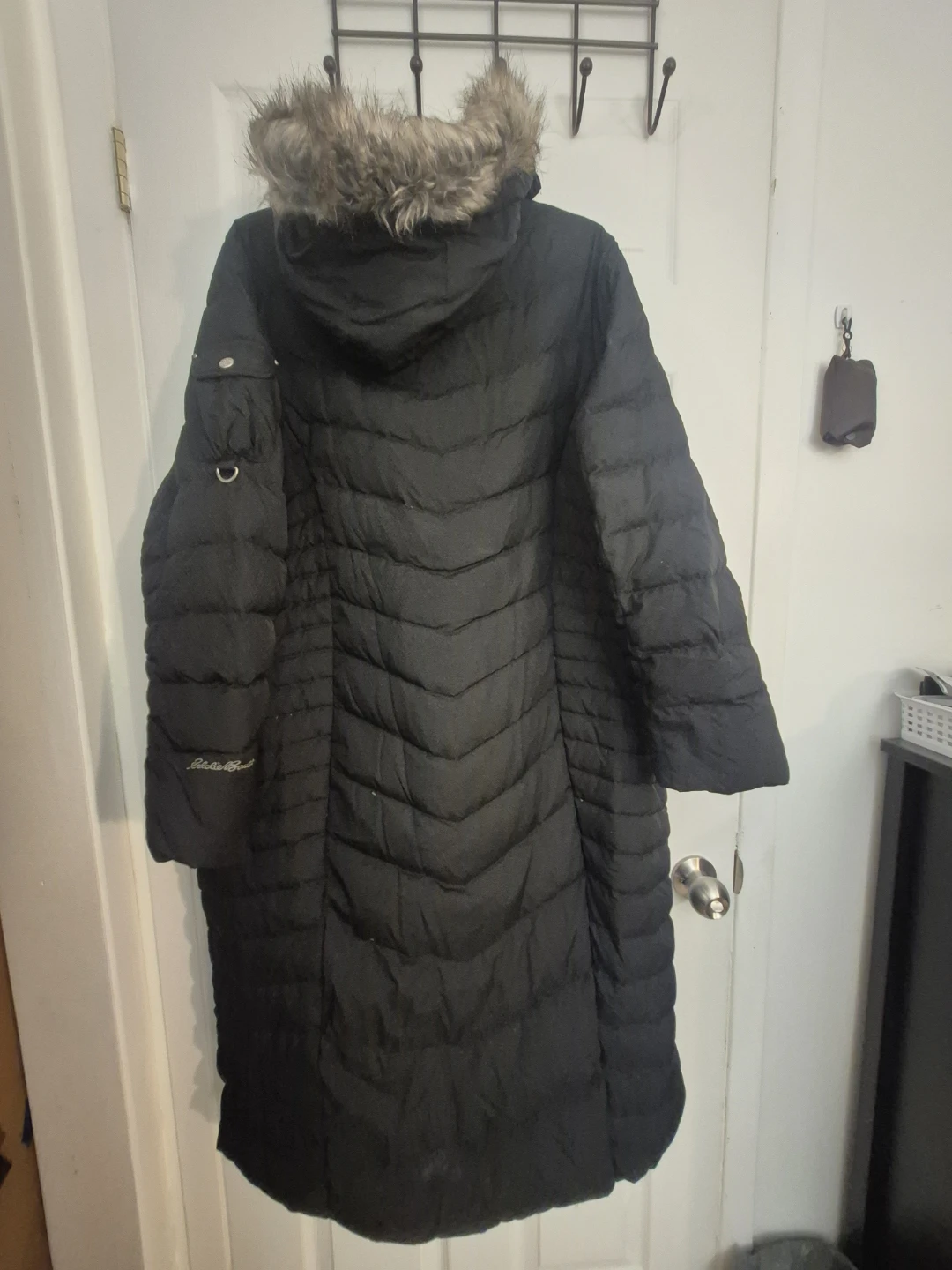 Eddie Bauer Black Down Parka - photo 2