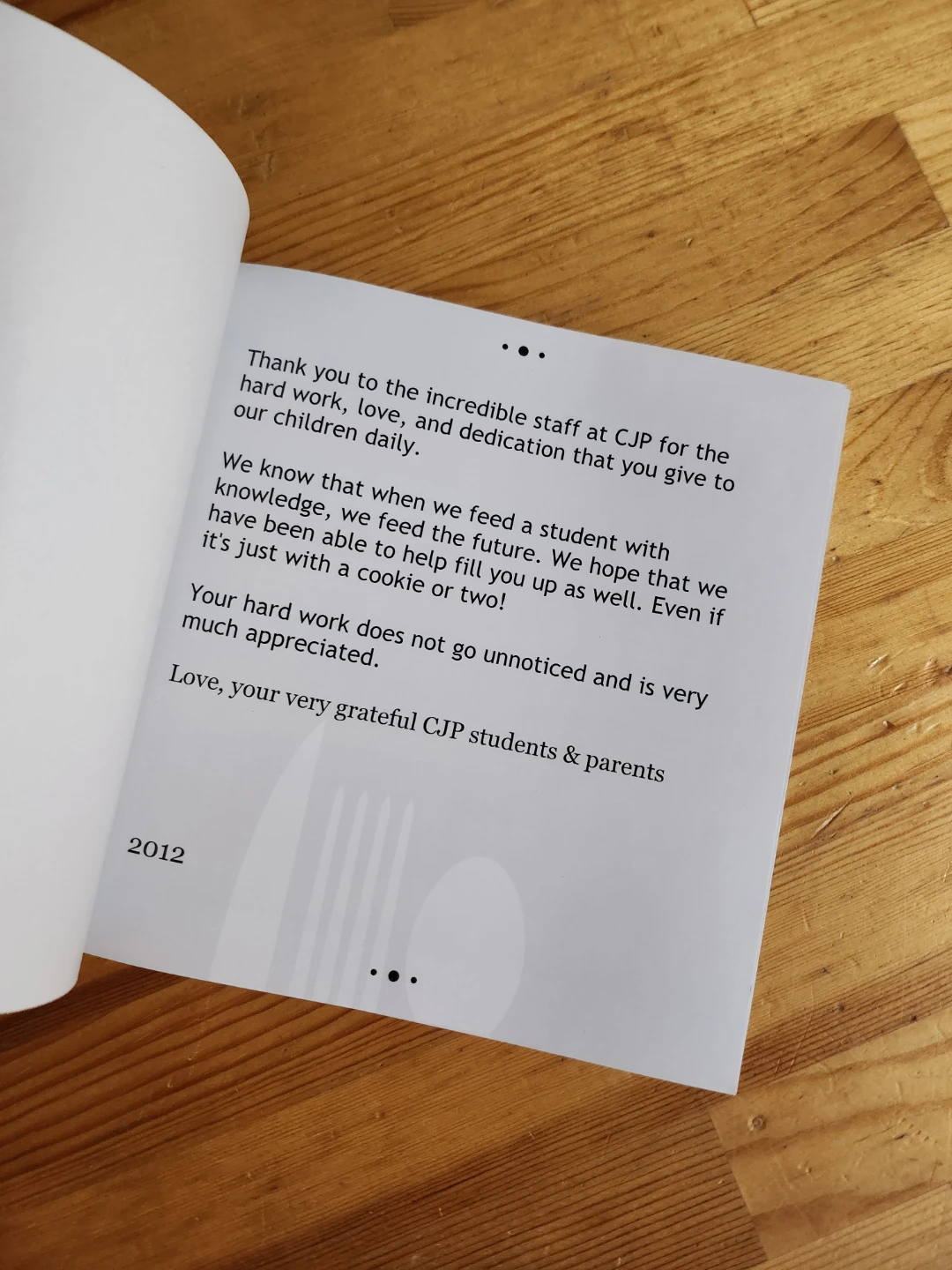 CJP Students & Parents 2012 Community Cookbook - photo 2