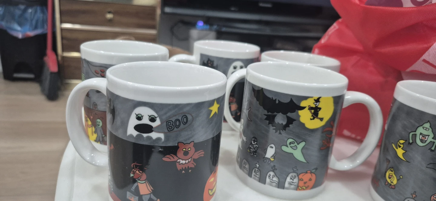 Set of 12 Halloween Themed Mugs - photo 2