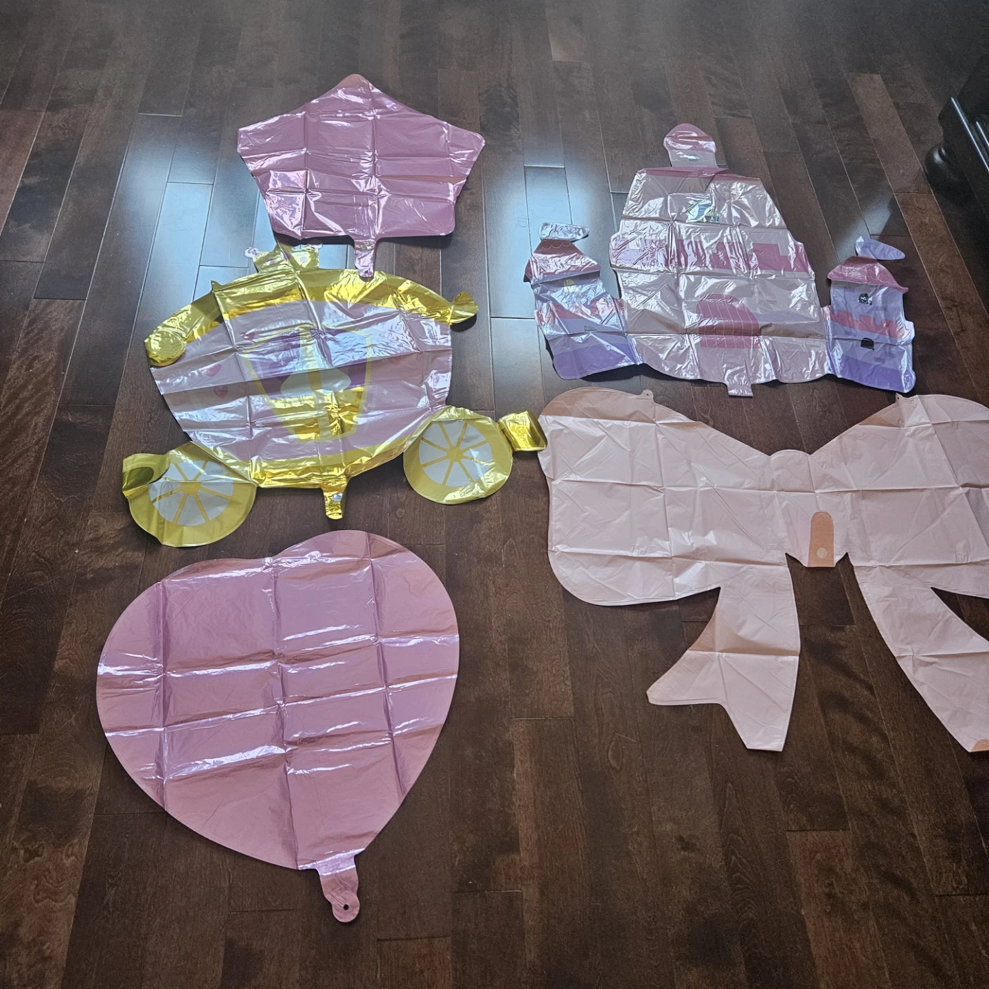 Princess Themed Party Foil Balloon Set
