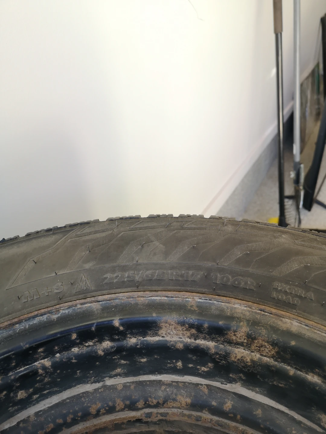 225/65R17 Winter Tires on Steel Rims - photo 2