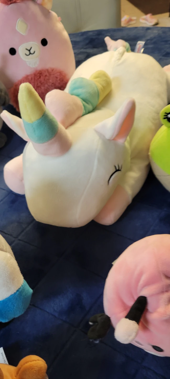 Squishmallows Plush Toy Bundle with unicorn p.j holder. - photo 2