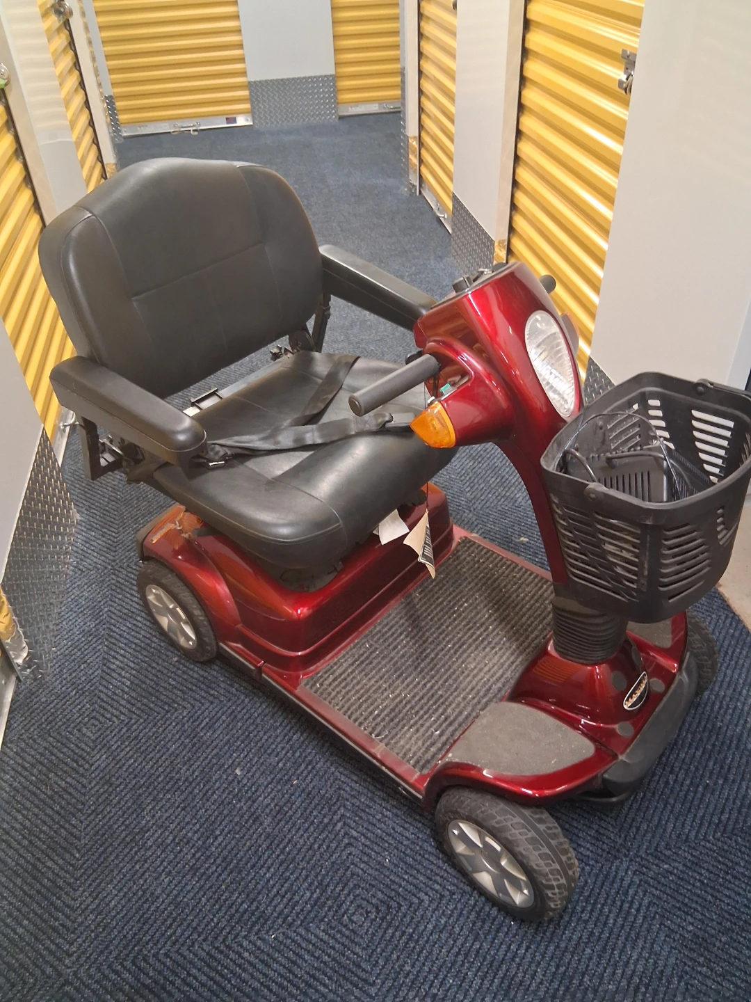 Pride Mobility Maxima 4-Wheel Scooter Red - photo 3