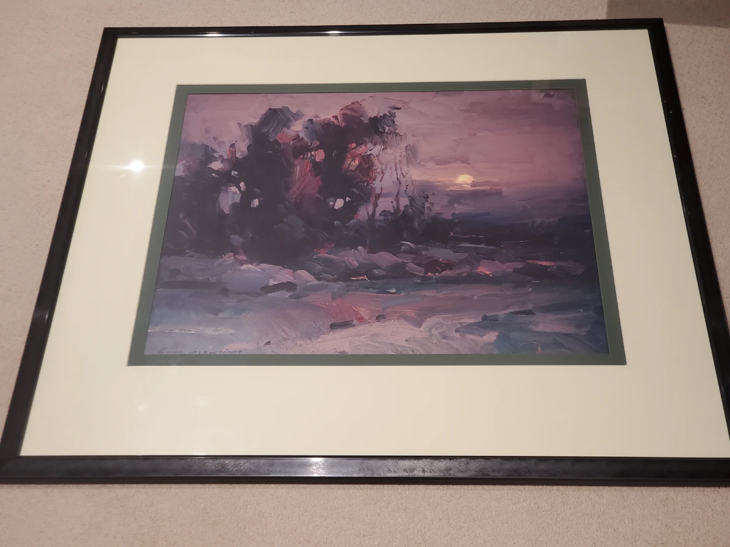 Framed Landscape Print