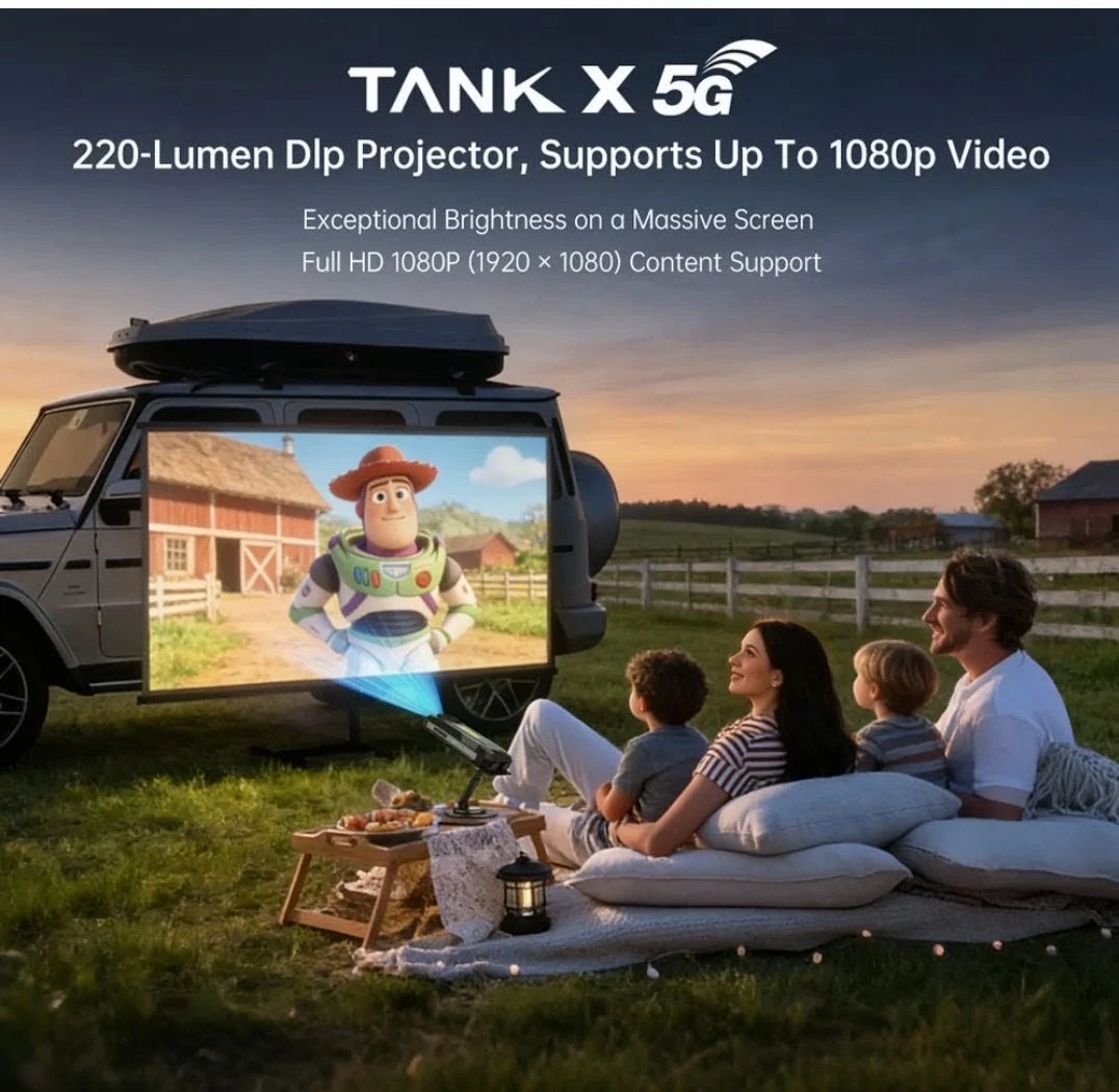 TANK X 5G Rugged Projector Smartphone - photo 4