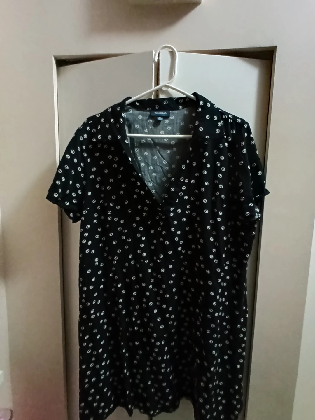 Mod cloth Peace Sign Dress